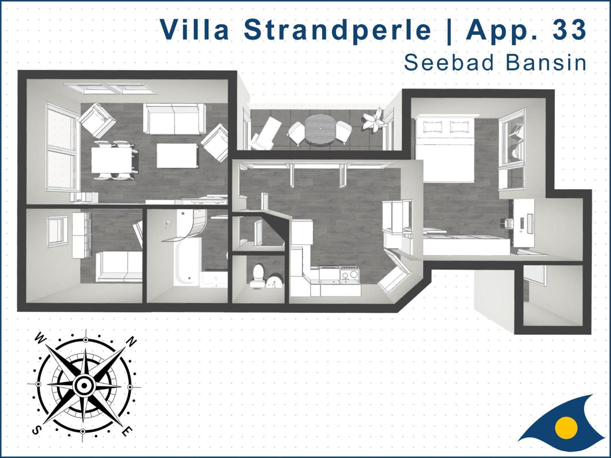 Villa Strandperle Whg 33 Heringsdorf  Kültér fotó